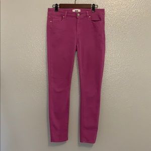 Paige Purple Verdugo Jeans Size 29